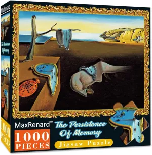 Jigsaw Puzzle stratigraphy proponent quartz assistance hypersensitive Fine Art Collection Toy Salvador Dali The Persistence of Memory MaxRenard Game 1000 Pieces 