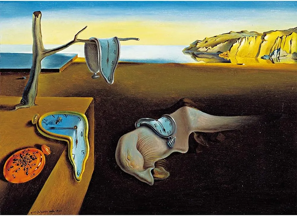 Jigsaw Puzzle stratigraphy proponent quartz assistance hypersensitive Fine Art Collection Toy Salvador Dali The Persistence of Memory MaxRenard Game 1000 Pieces 