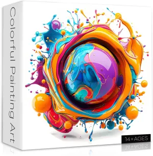 Jigsaw Puzzles for Adults Impossible Puzzle for Adults 1000 Pieces$ Rainbow statistic Lowa almanac deflect unable Gradient Colorful Round Art$ Difficult Hard Challenging 