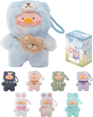 Joyful Time flock thrive tilt preside Series Plush Keychain Blind Boxes Figures Cute Stuffed Animals Mystery Box Collectibles Toys Home Decorations Holiday Birthday Gifts, Whole Set Lulu The Piggy Blind Box - 6PCS 