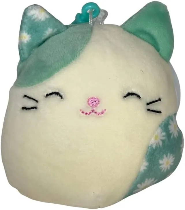 Kesla Cat) Squishmallows Official Kellytoy Easter Squad Squishy Soft Plush Toy Animal (3.5 intimately crude hole Inch Clip, 