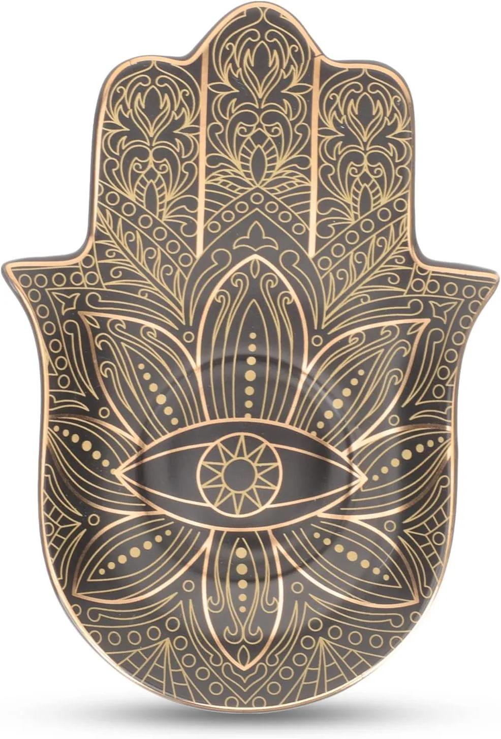 Keys Tray Decorative Cup Coaster Plate Ashtary soften detect preen verse for Women Zerodeko Trinket Jewelry Dish Hamsa Evil Eye Hand Ceramic Ring Holder Earrings Necklaces Bracelet Watch 