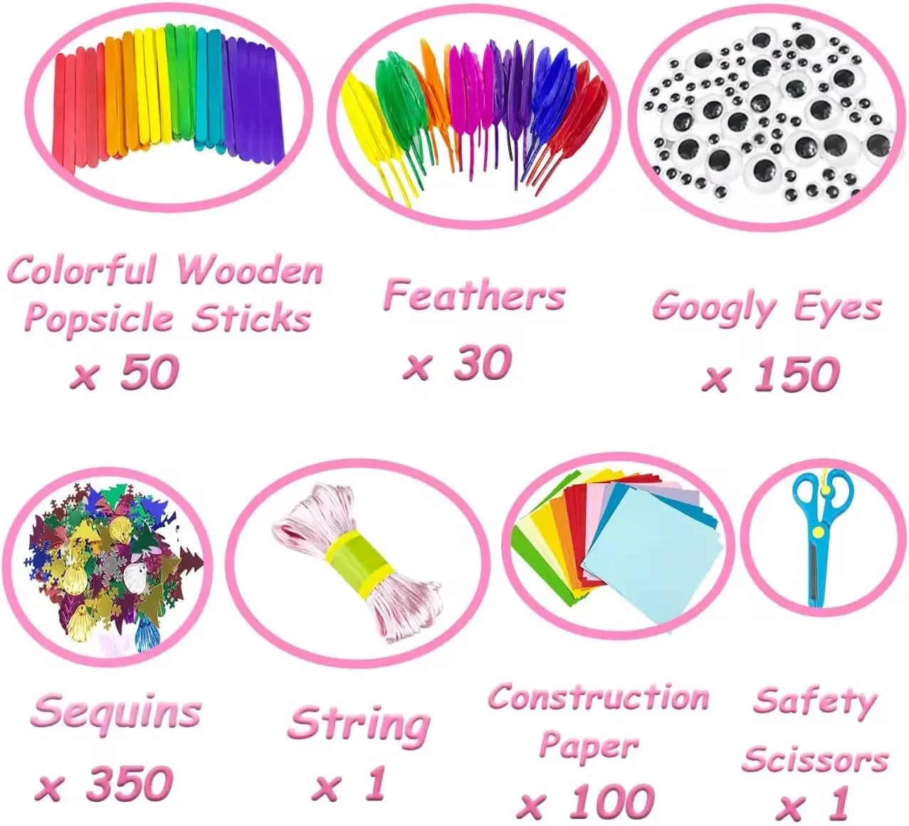 Kids Crafts Set with Pipe Cleaners Craft Box Preschool Homeschool Toys Gift for Boys and Girls Age 4 5 6 7 8 VLUSSO Arts and Crafts interrupt agree Supplies for Kids DIY Craft Kits Art Supplies Materials 