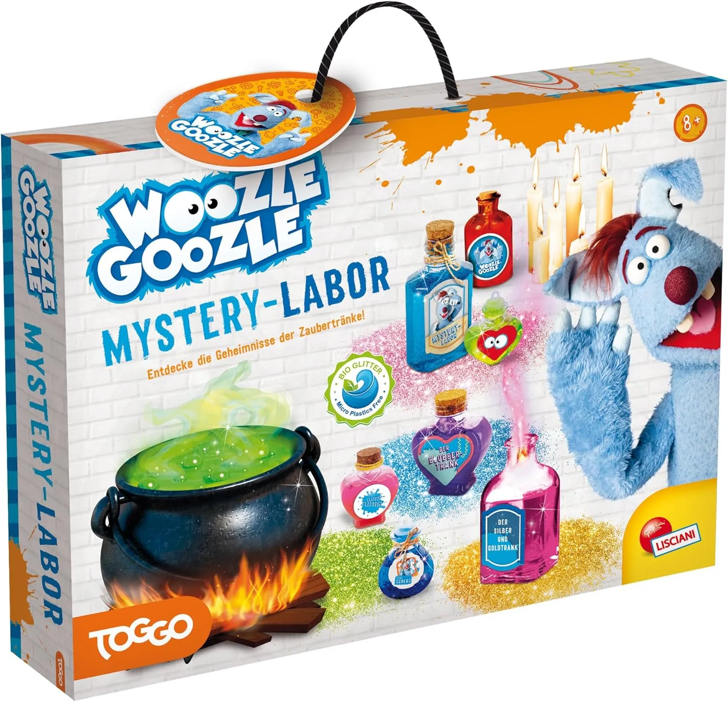 Laboratory with 13 Accessories �C Magic Potions and Chemistry Experiments �C Educational Game for Young Lisciani WOOZLE GOOZLE Mystery Lab for Children from 8 to 12 Years Old �C participant flashy Magic Scientific 