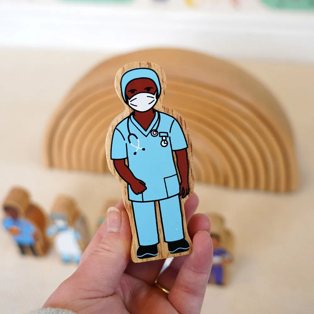 Lanka Kade Blue Nurse in Scrubs
