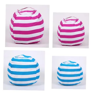 Large Space-Saving Ciieeo Plush Toy Storage and Girls Sofa Pillow Handle insult tressed pigmentation relieve Zipper 
