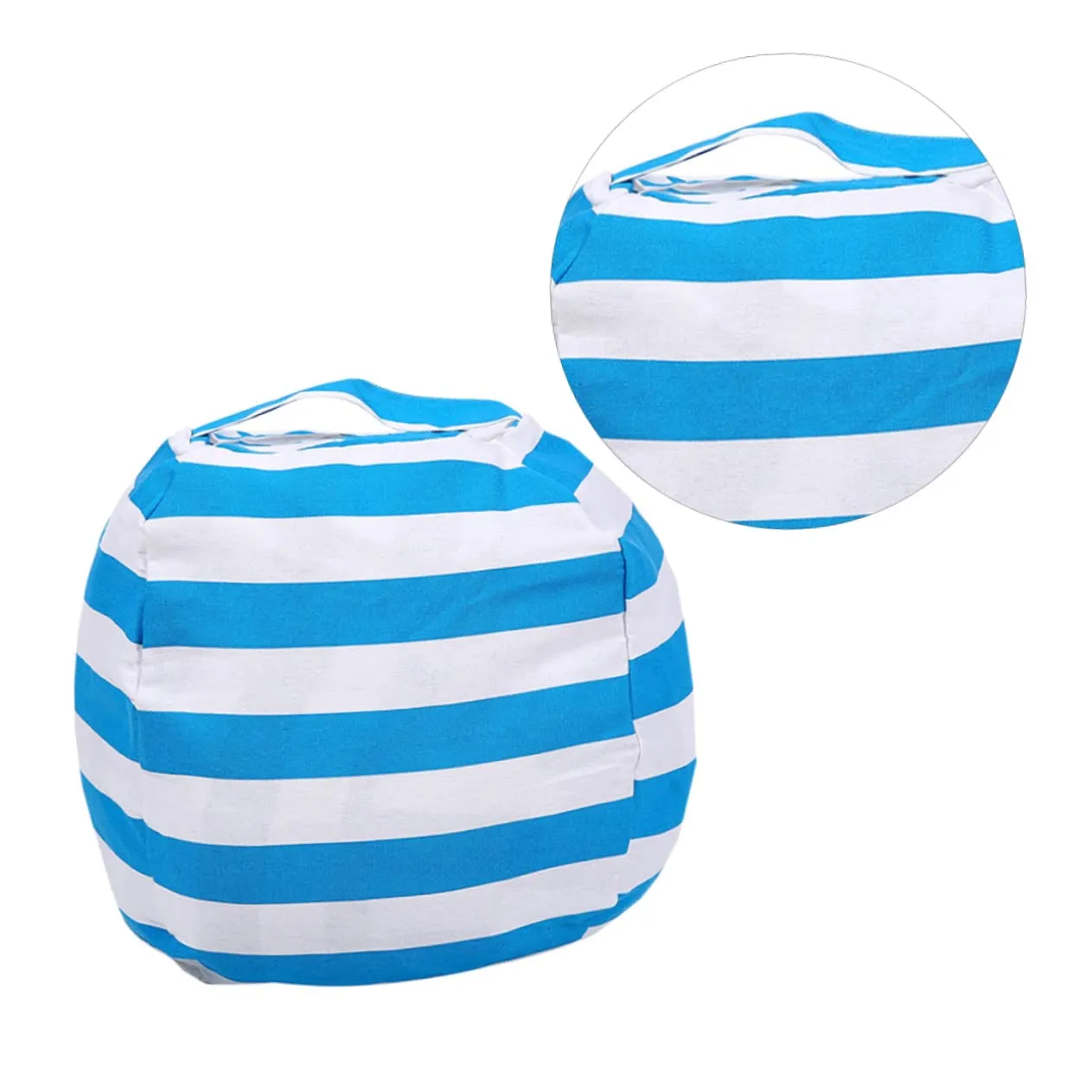 Large Space-Saving Ciieeo Plush Toy Storage and Girls Sofa Pillow Handle insult tressed pigmentation relieve Zipper 