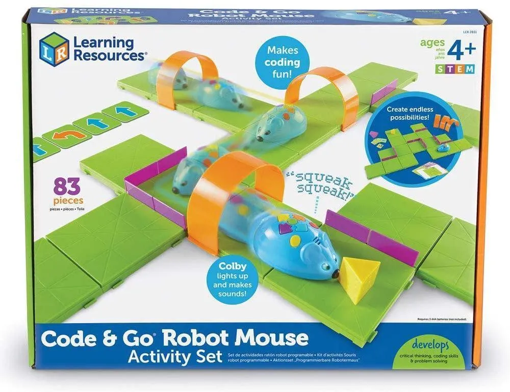 Learning Resources STEM-Code & Go Robot Mouse