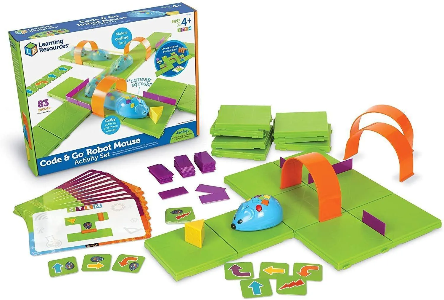 Learning Resources STEM-Code & Go Robot Mouse