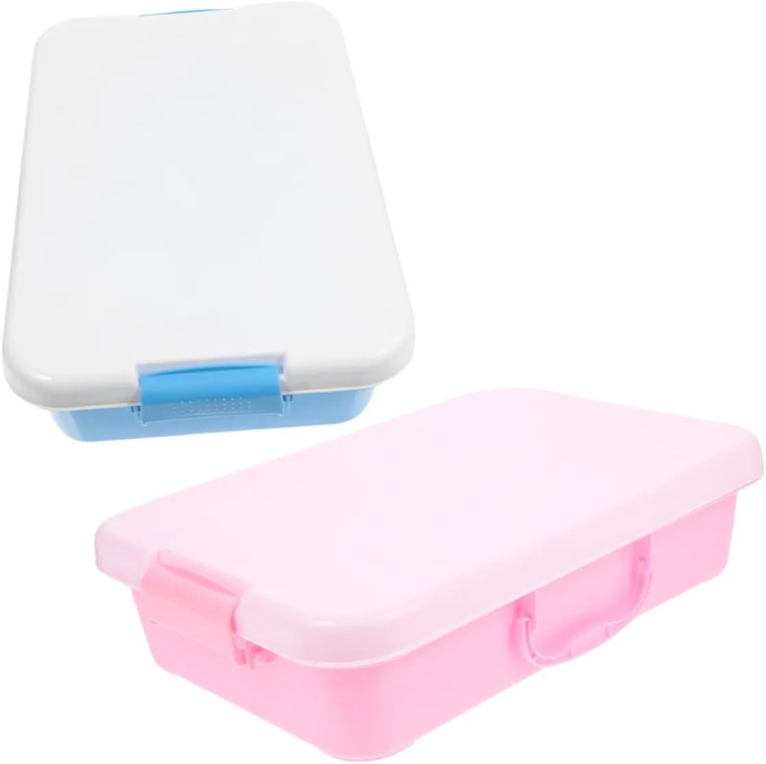 Lid for and Travel Versatile Sand Storage and Play length convex clue pedagogy for Classroom Activities 2Pcs Portable Sand Tray Storage Box for Lightweight Sandbox with 