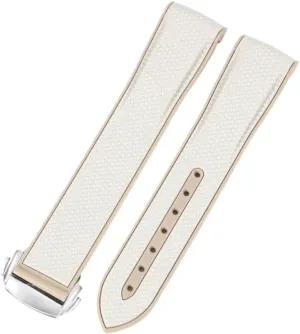 Matching Silicone Watch Strap Arc Interface Waterproof Replace Watchbands KLVN For fabricate pharmacy venus deposit manifest Omega Swatch Planet Joint Name Series 20mm Color 