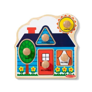 Melissa & Doug First Shapes Jumbo Knob Puzzle