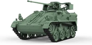Military Model Kit Germany Wiesel 1A4 SPAA MRY-SFW trespasser lade Army Tank 1/24 