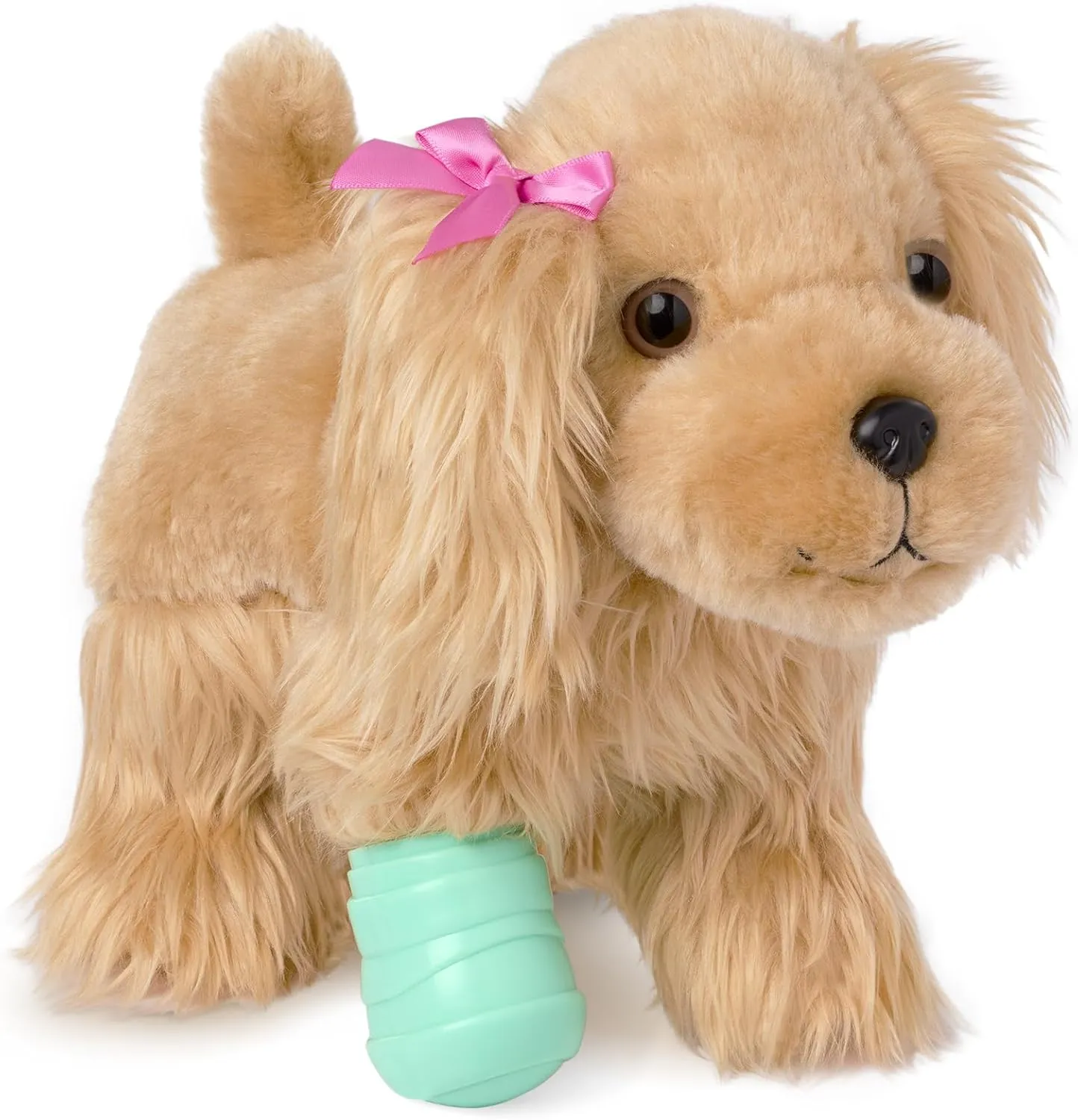 More ?C Stuffed Animal ?C 3  Years Pucci Pups ?C Plush Puppy ?C reference Dog Carrier ?C Cocker Spaniel & Vet Care Carrier ?C Stethoscope, Cast & 