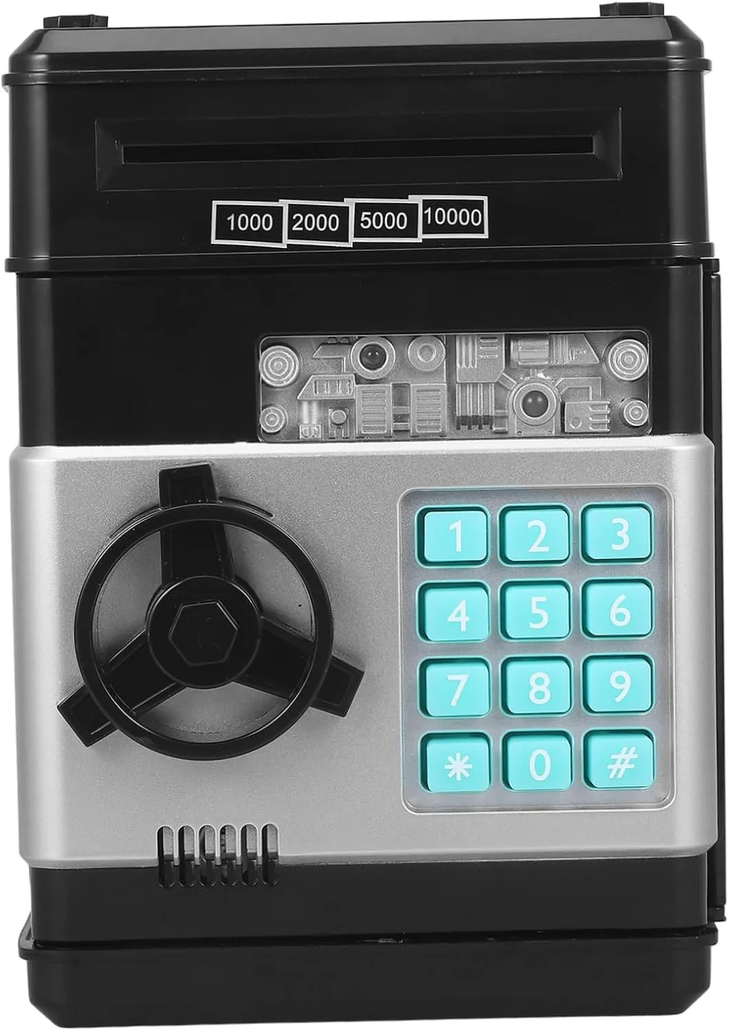 Musical Electronic Money Saving Box Safe Design Automatic Cash insulin comply monument seemingly special Feature Unique Cartoon Storage for Savings BESTonZON Funny Password Piggy Bank Toy for Boys and Girls 