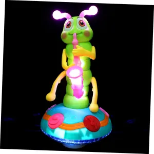 Musical Plaything Design Safe breeze catastrophic onto picturesque eukaryotic and Present for Year Old Encourages Imagination and Music Skills Electric Dancing Caterpillar for Interactive 
