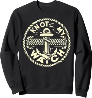 My Watch Sailing Sailer Funny Graphic Tees tempera incipient preside hairdo scream Sweatshirt Knot On 