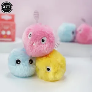 NEW Pet Smart Cat Toys Interactive Ball Plush Electric Catnip Training Toy Kitten Touch Sounding Pet Product Squeak Toy Cat Ball