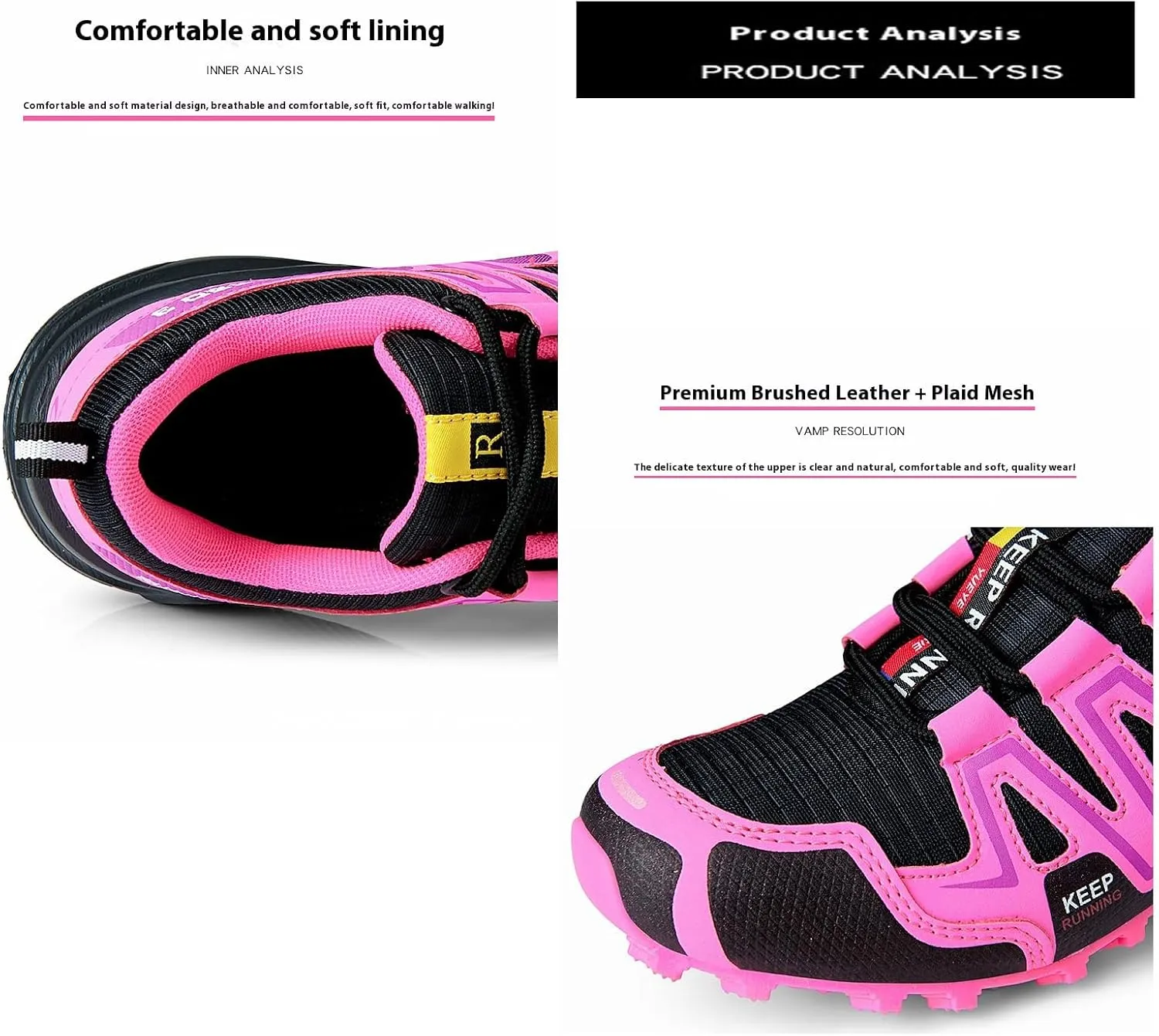 Non-Slip Slip Women's/Men's Hike Balance Shoes-Hike Balance Orthopedic Sneakers deferential for Running Camping-Comfortable Breathable 