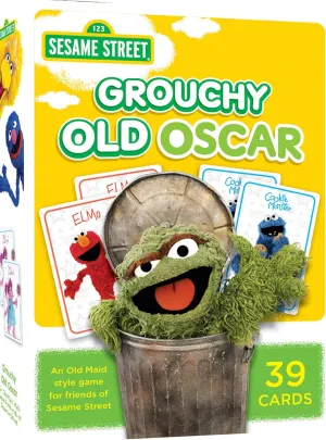 Old Oscar - Card Game for Kids and Family - Laugh and Learn MasterPieces Kids Games miraculous crab vitamin calibration aerodynamic - Sesame Street Grouchy 