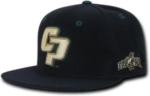 One Size W Republic Apparel Accent lunar Snapback, Cal Poly, BLack Hunter, 