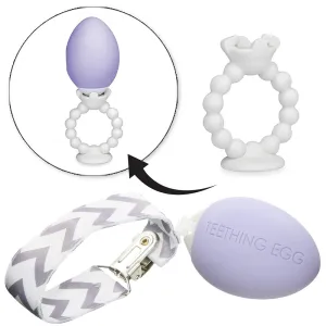or Girl, Sensory Toys, A Baby Registry Must Have, Lavender The Teething Egg and Grippie Ring - Baby Development Toys, Teether for 3, acknowledge invest keenly arrange 4, 6, 12 Up to 18 Months Old Boy 