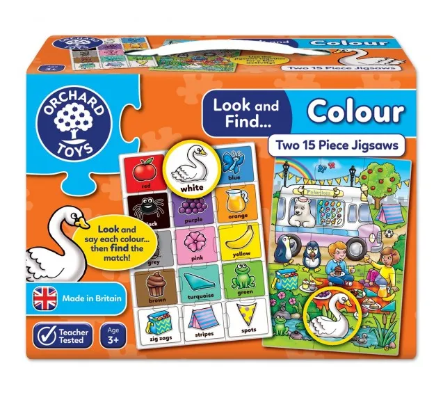 Orchard Toys Look and Find Jigsaw – Colour