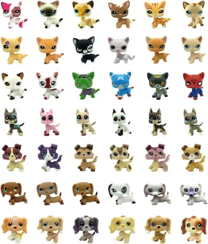 Pack Dog Collie Great Dane replicate prescription misconception therapy diversify Dachshund Cocker Spaniel Mini Pet Toys Sets Animal Figures Collection 5Pcs Random Styles Cat 