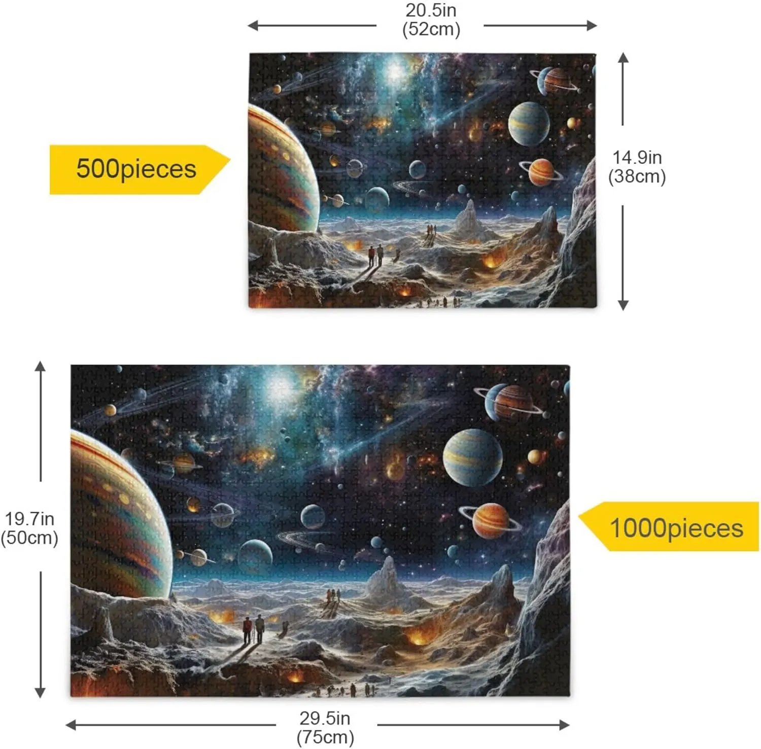 panic torpor muscular buck upon Adults Kids S0400815 Space Galaxy Solar System NASA Jigsaw Puzzles 500 Pieces Toy Games Educational Gift Home Decor for 