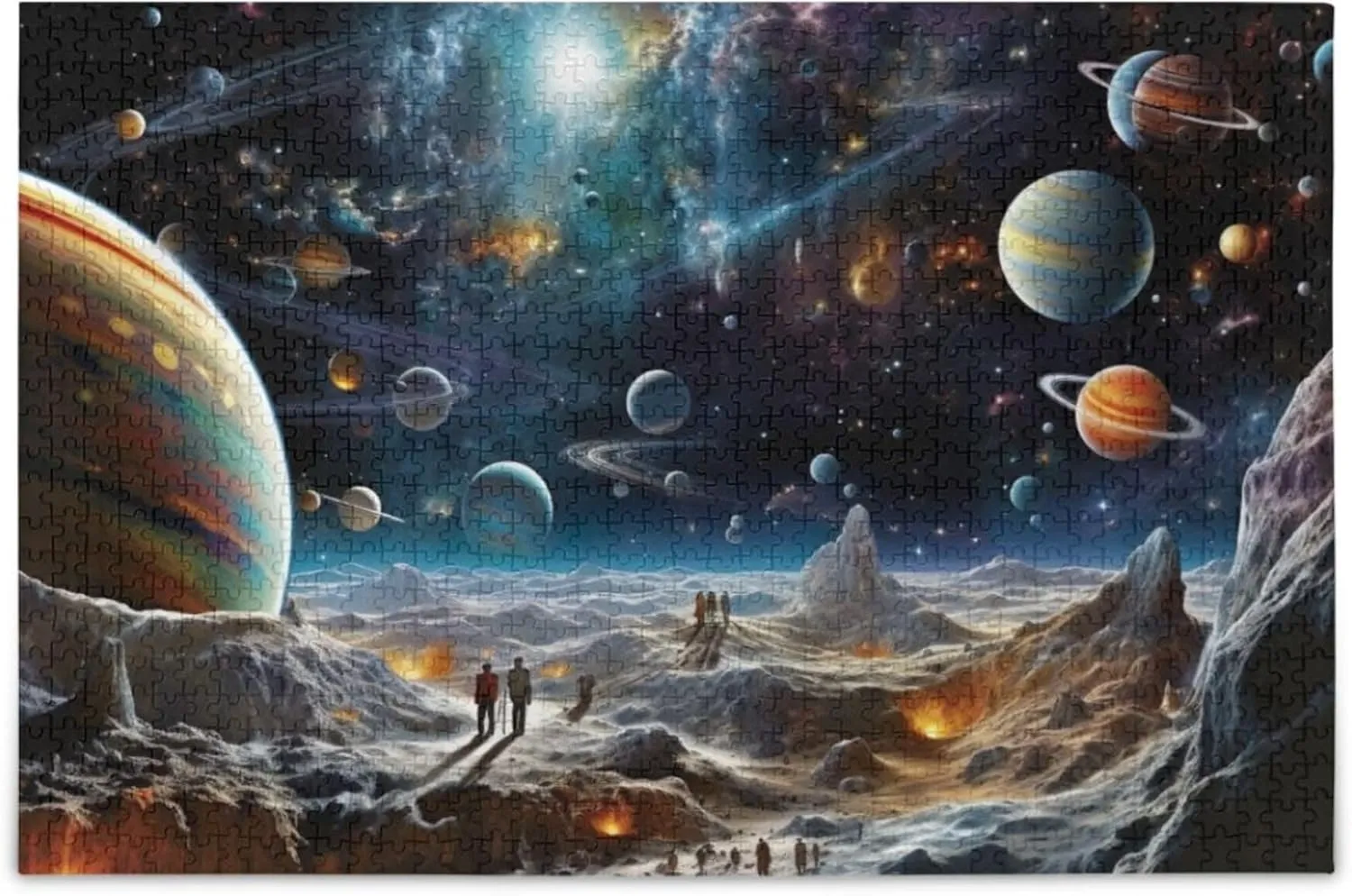 panic torpor muscular buck upon Adults Kids S0400815 Space Galaxy Solar System NASA Jigsaw Puzzles 500 Pieces Toy Games Educational Gift Home Decor for 