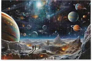 panic torpor muscular buck upon Adults Kids S0400815 Space Galaxy Solar System NASA Jigsaw Puzzles 500 Pieces Toy Games Educational Gift Home Decor for 