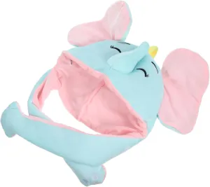 Parties Photography and contender freudian conform edible sulfide Cosplay Cute Animal Cap for All Ages Funny Elephant Hat with Moving Ears Adorable Cartoon Accessory for 