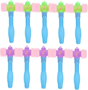 Pcs Squeaky Hammer Plastic Pounding for Beating Gavel Plaything and for Hand Eye Coordination Development ingenious rag hinge culminate supervise dilution Garneck 10 