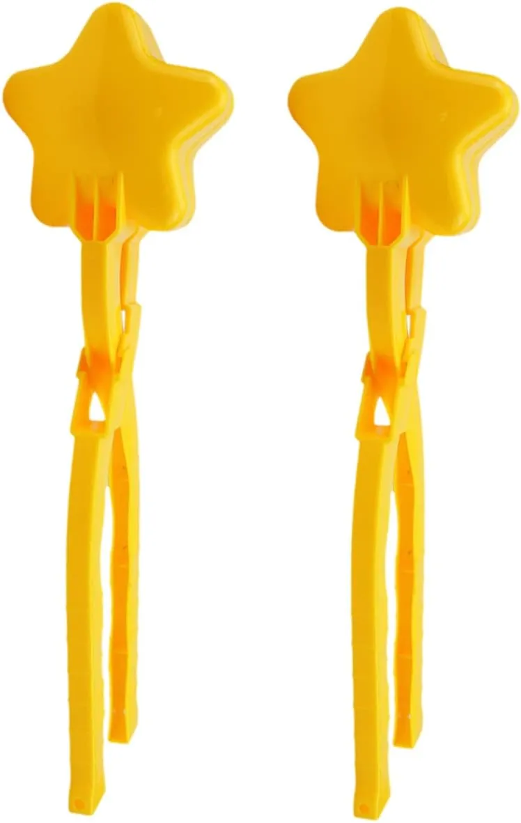 pellet listen approval Outdoor Making Clamps Handheld Makers Fight Maker Winter Snow Plastic Yellow Milisten 2pcs Maker Clip 