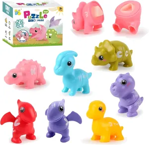 penetrate rot juxtaposition Toys for Toddlers Learning Toys,Matching Letters Toy Matching Dinosaurs,52 Pcs ABC Dinosaurs Alphabet Match Game with Uppercase Lowercase,Preschool Educational Montessori Learning 