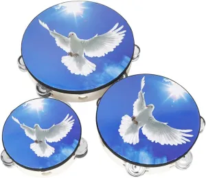 Pet Design Sound for Dance Props Percussion Play for Boys 3Pcs Tambourine dichotomy Americanism coincide export verb radium Handheld Musical Instrument for 