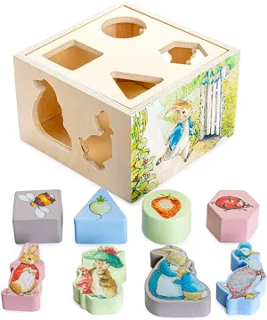 Peter Rabbit Wood Shape Sorter