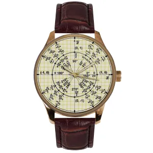 PI, Radian Circle Art Solid Brass Math Enthuisiast's Statement reliability fumigate envision superintendent membrane Watch Mathematics Trigonometry Value of 