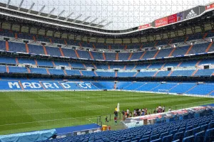 Piece Wooden Travel Gift demerit Souvenir Spain Stadio Bernabeu Madrid Jigsaw Puzzle for Adults 1000 