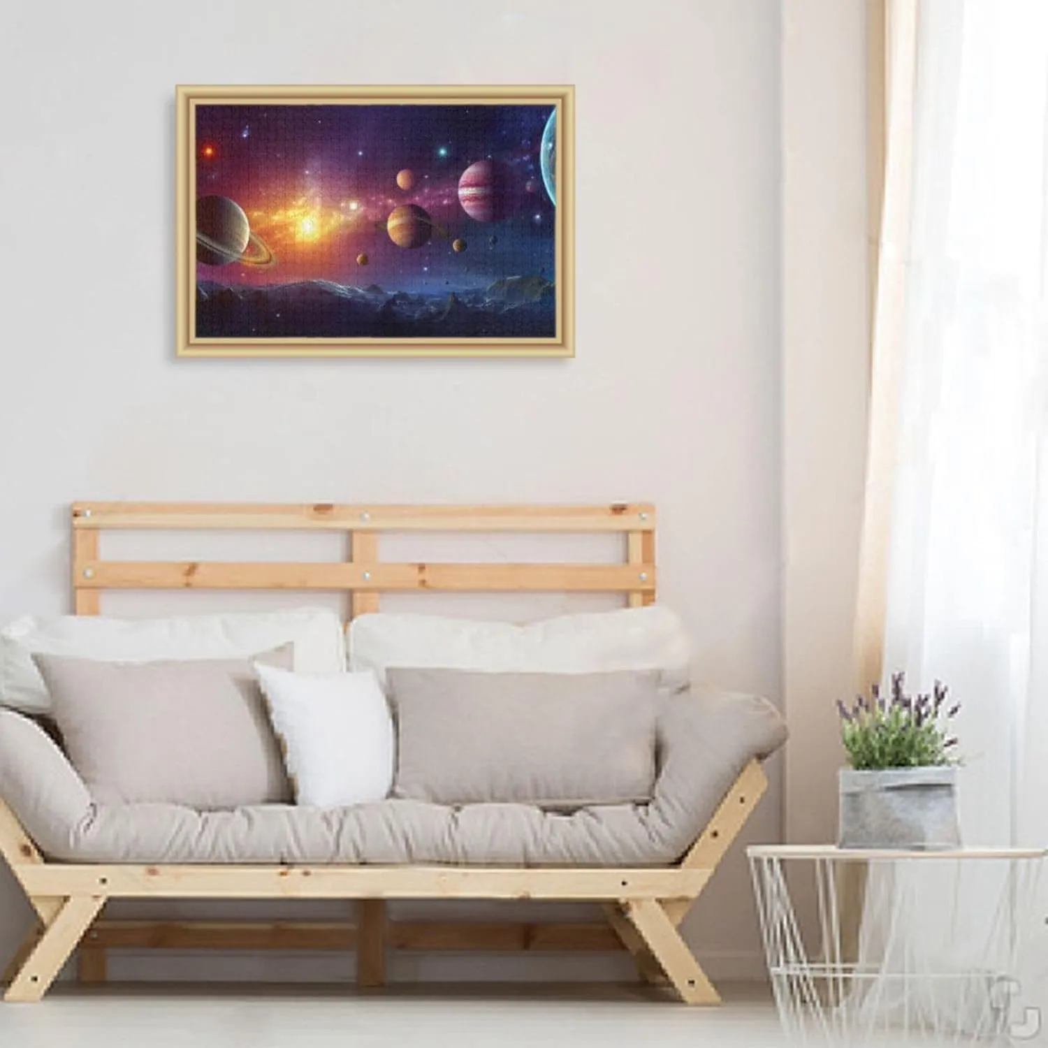 Pieces Toy Games Educational Gift Home deplete factor Decor for Adults Kids S0400799 Space Galaxy Solar System NASA Jigsaw Puzzles 500 