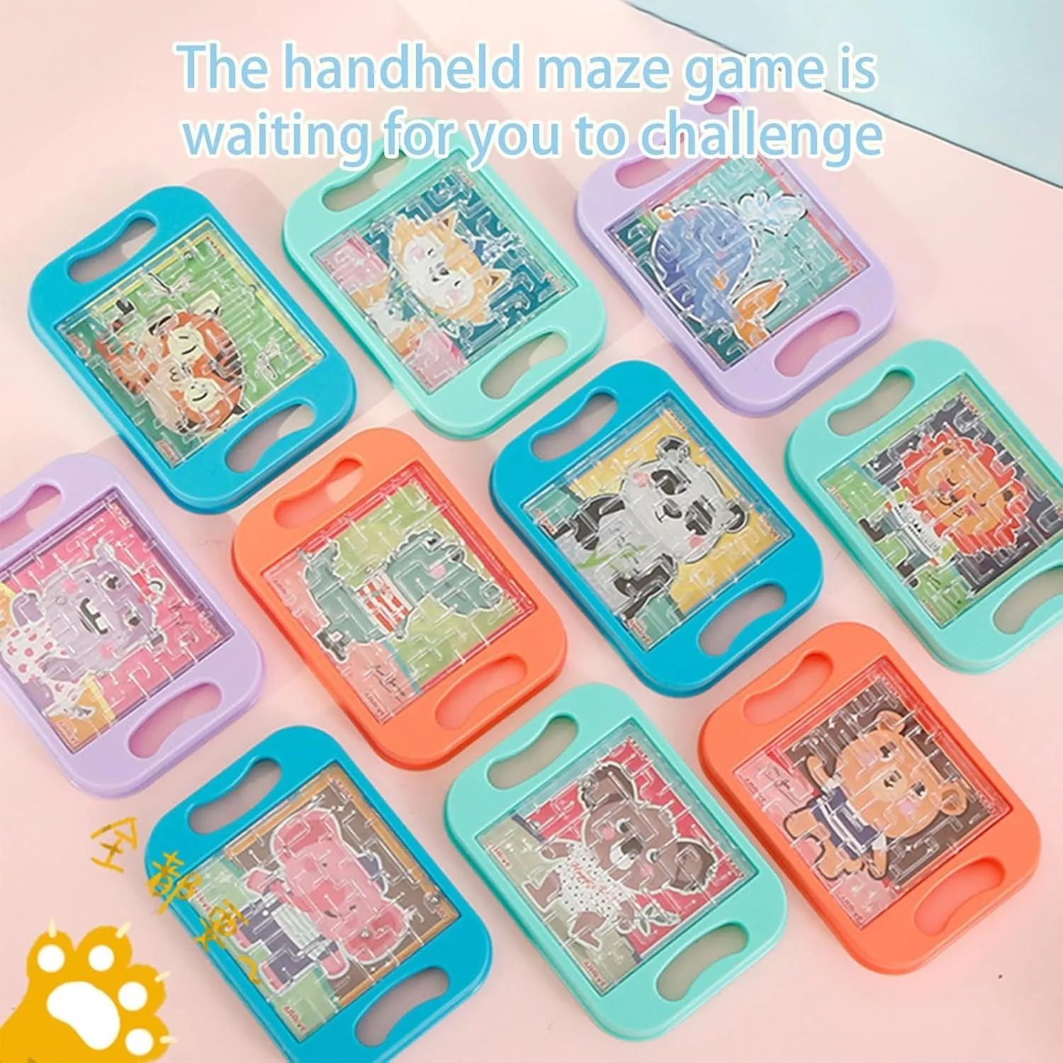 Pinata Animal Time-limited Handheld Party Balance Ball Best-seller Christmas Toys Random Board - Color Favors Goodie Filler Kids Gift Birthday Cartoon for Bag Maze
