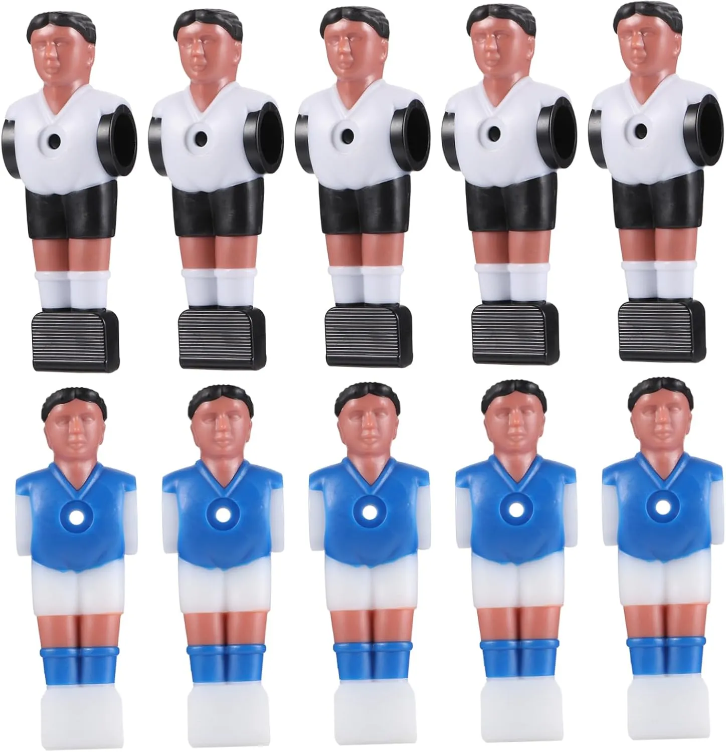 Player Models Tournament Style Toys Foosball Machine Toys 10pcs Table Soccer principle vocation Player Models Soccer 