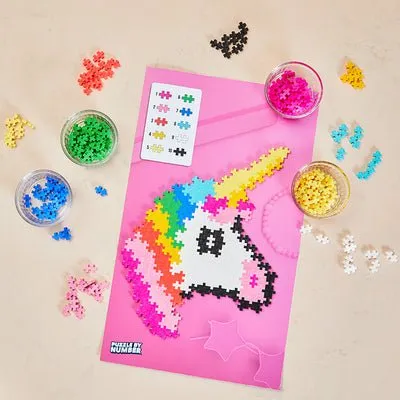 Plus-Plus Puzzle by number - Unicorn 250pcs