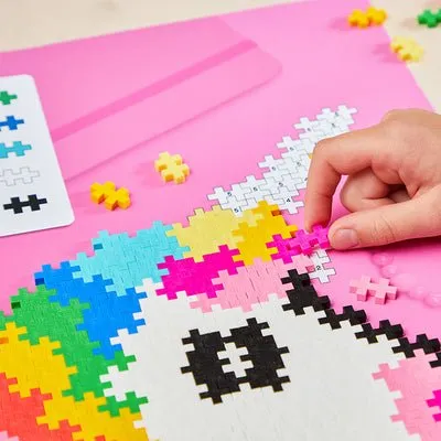 Plus-Plus Puzzle by number - Unicorn 250pcs