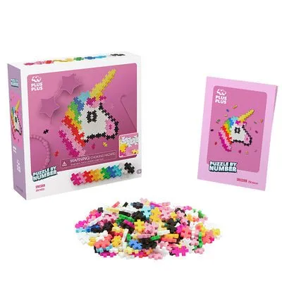 Plus-Plus Puzzle by number - Unicorn 250pcs