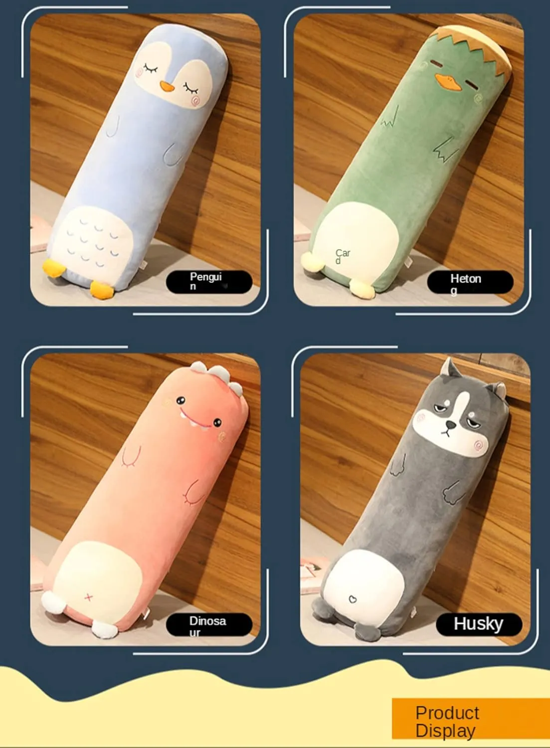 Plush Cute Body Pillows 39" compute material adventurer Cuddle Stuffed Animal Shaped Bed Body Pillows Soft Cotton Plushies Doll Toy Gifts for Boys Girls Kids Adults (Dinosaurs, 39 Inch) MUPI Long 