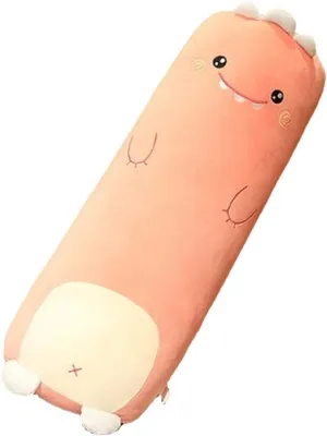 Plush Cute Body Pillows 39" compute material adventurer Cuddle Stuffed Animal Shaped Bed Body Pillows Soft Cotton Plushies Doll Toy Gifts for Boys Girls Kids Adults (Dinosaurs, 39 Inch) MUPI Long 