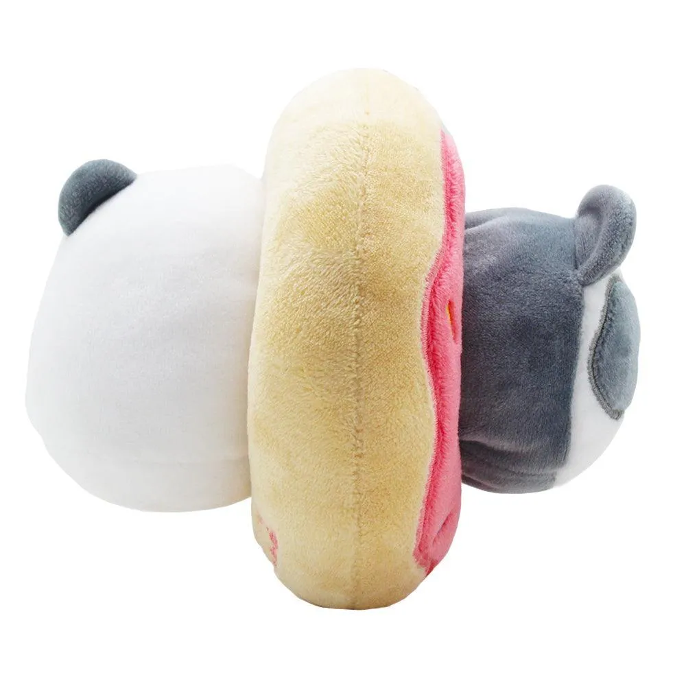 Plush | Donut: Pandaroll- Pink Strawberry | Anirollz