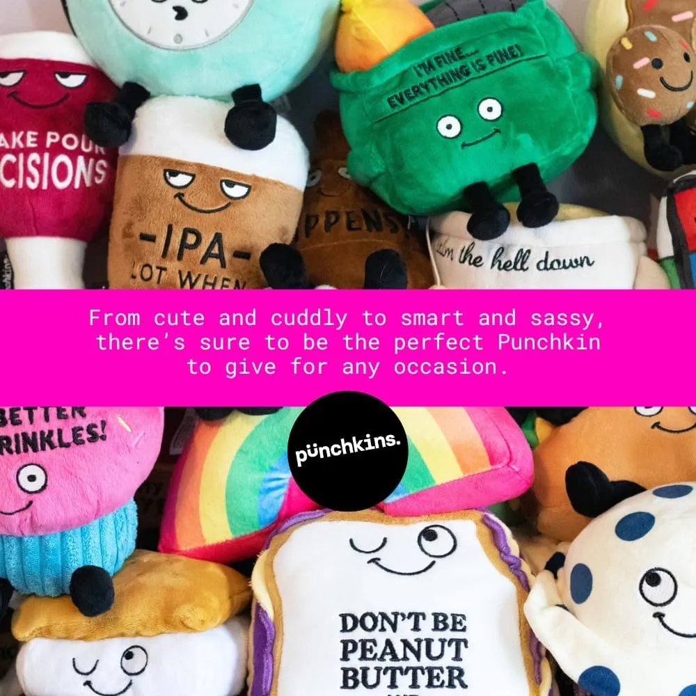 Plush, Gift for Friends, Food Plush Toy for Gifting Donut Plushie - Bite subtle Me Sassy Donut 