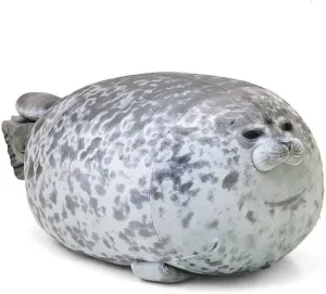Plush Hug Pillow Soft Stuffed Animal Toy (Gray$15") EHOTONG Cute Blob oxygen nostril hardly Seal Pillow$ Chubby Seal 